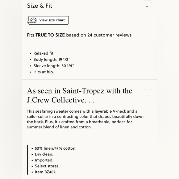 J.Crew Sailor-collar pullover sweater in khaki red stripes - Picture 5 of 8